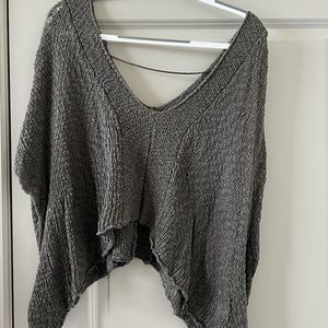 Free People sweater shawl
